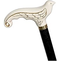 ユニークな木製杖 鳥の頭デザイン 41amFbND4FL.jpg_BO30,255,255,